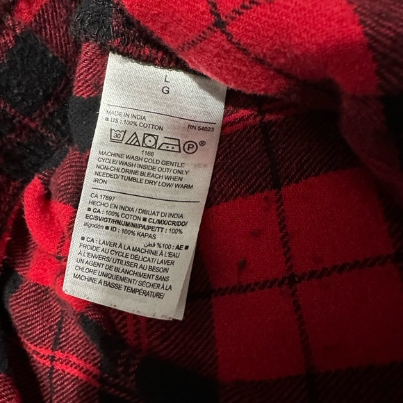 Men’s Old Navy plaid pajama joggers size l - Picture 4 of 4